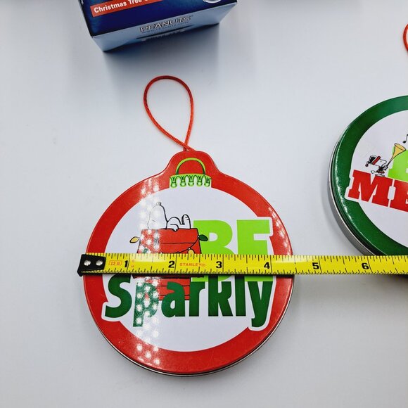 Peanuts Snoopy Winter Holiday Bundle Includes Ornaments & Musical Lights - Picture 3 of 13